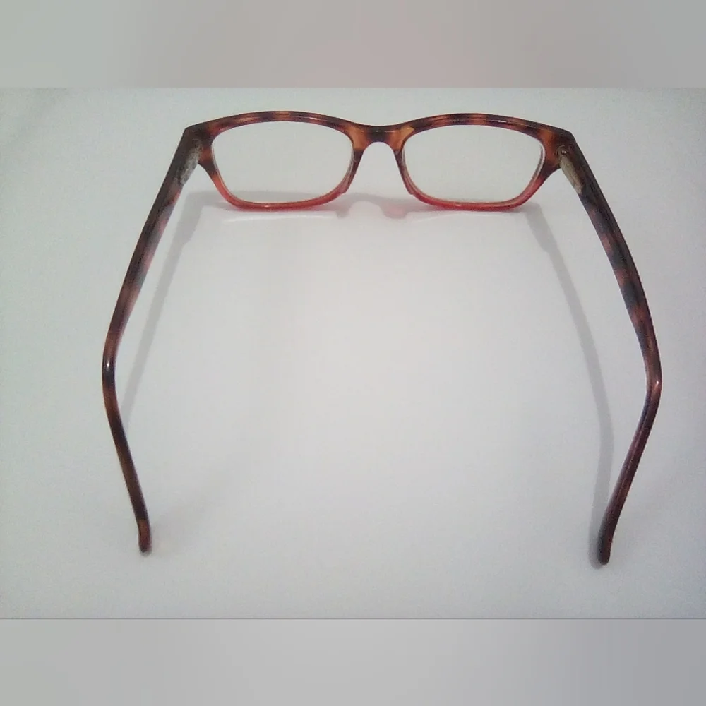 Coach Tortoise Burgundy Women's Eye Glasses - Picture 6 of 14